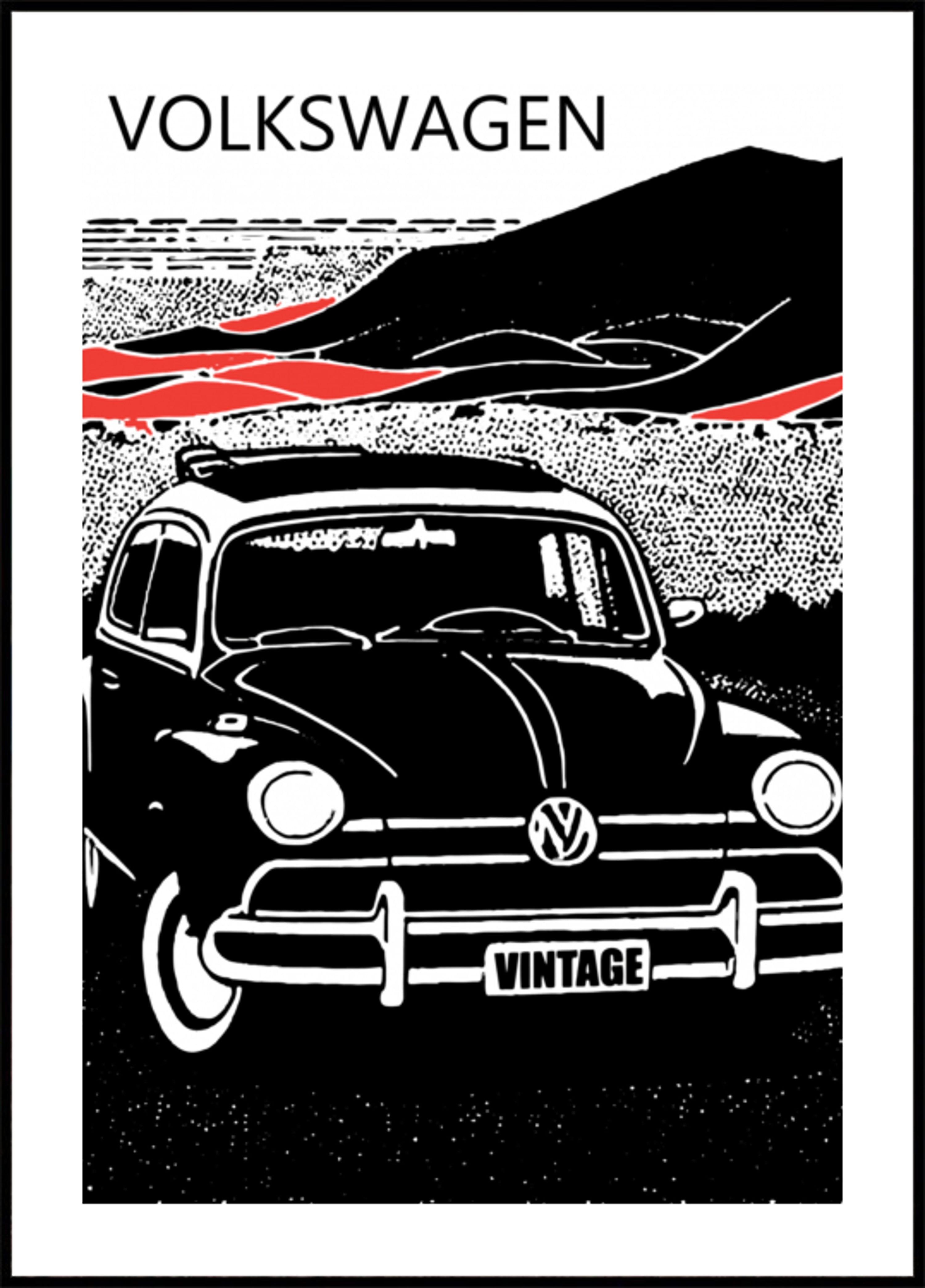 Classic Car Mountain Drive