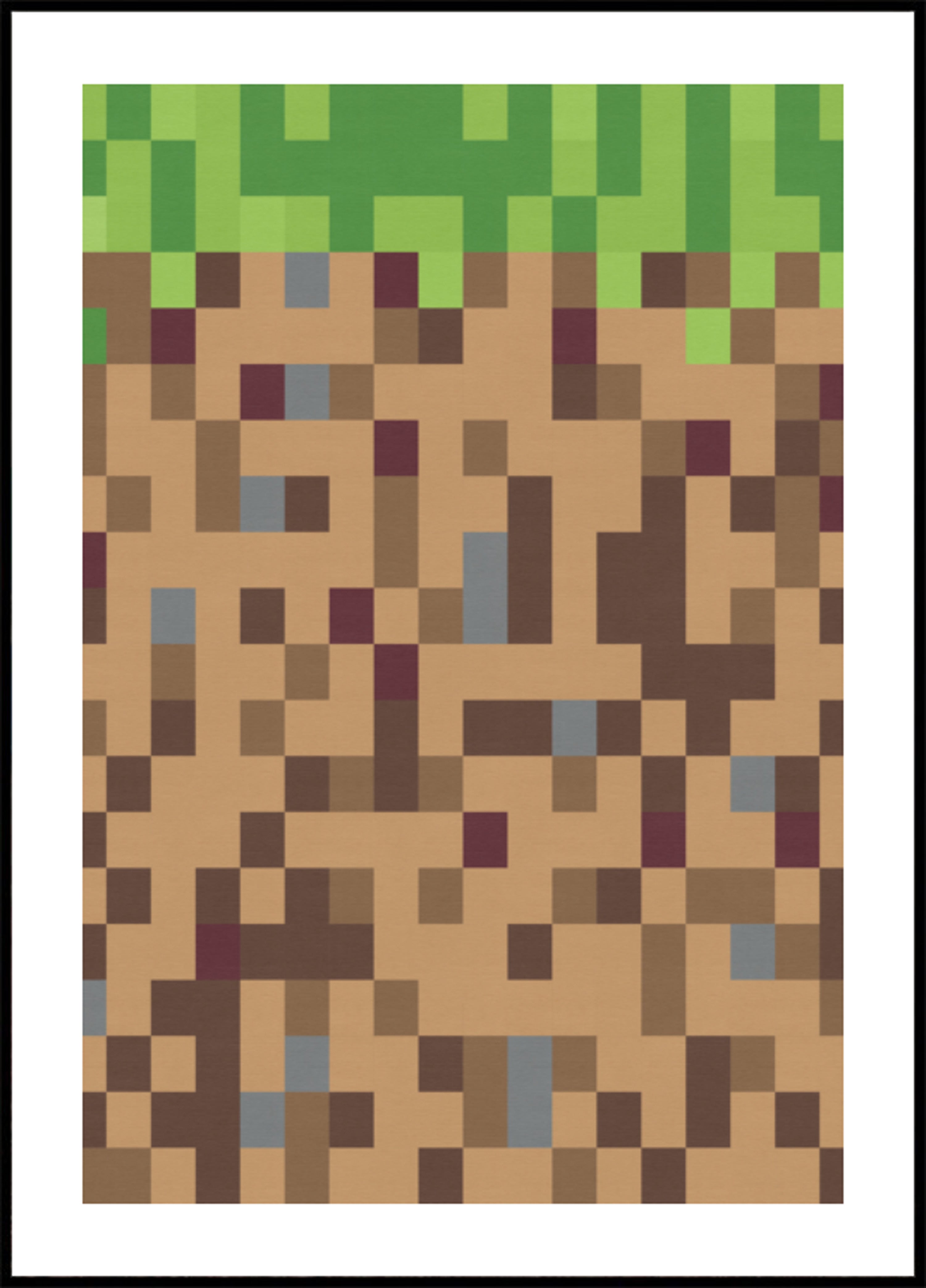 Pixel Grass Block