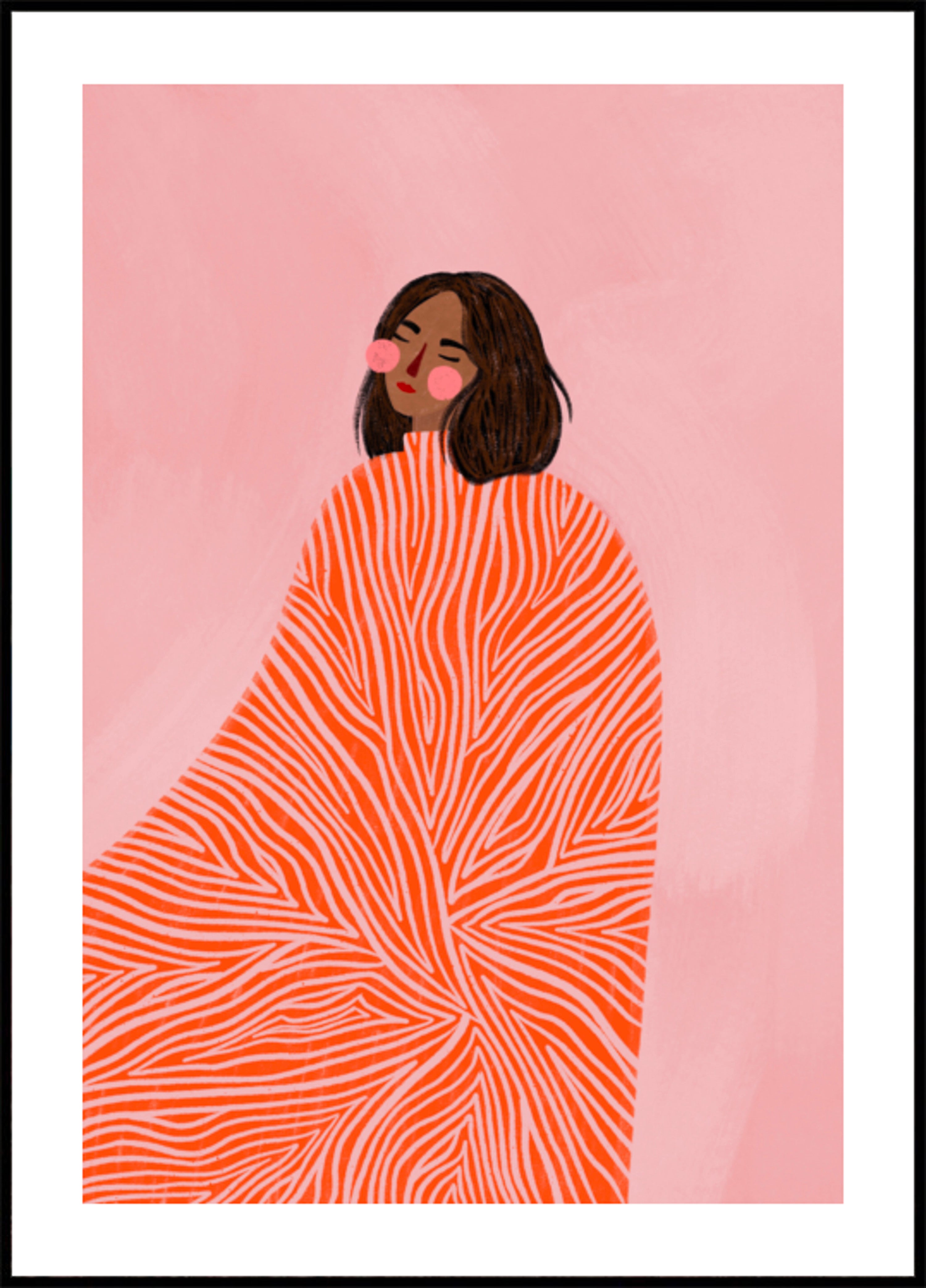 Dreamy Pink Portrait