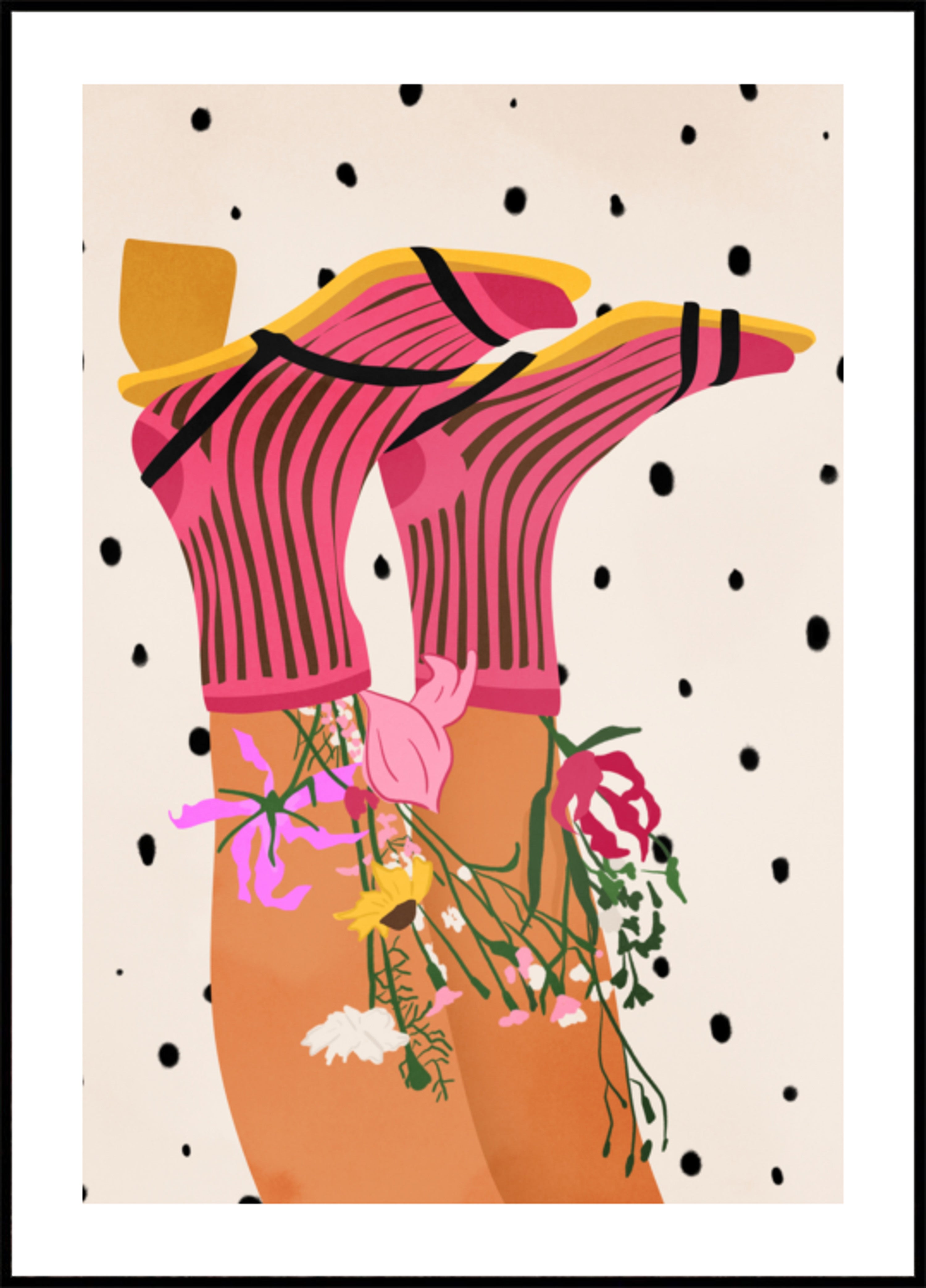 Legs In Full Bloom