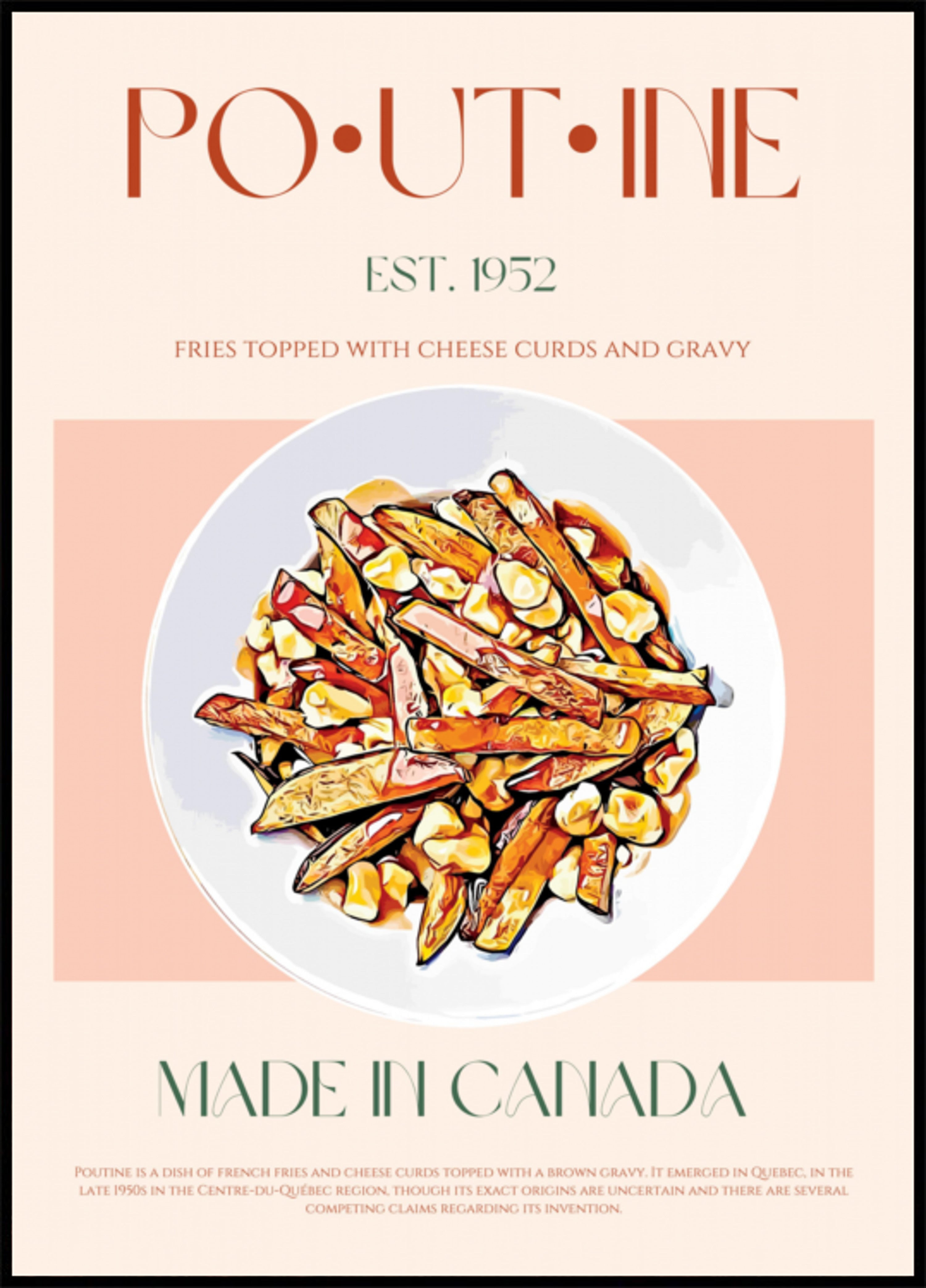 Classic Canadian Poutine