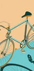 Retro racercykel - Posterbox