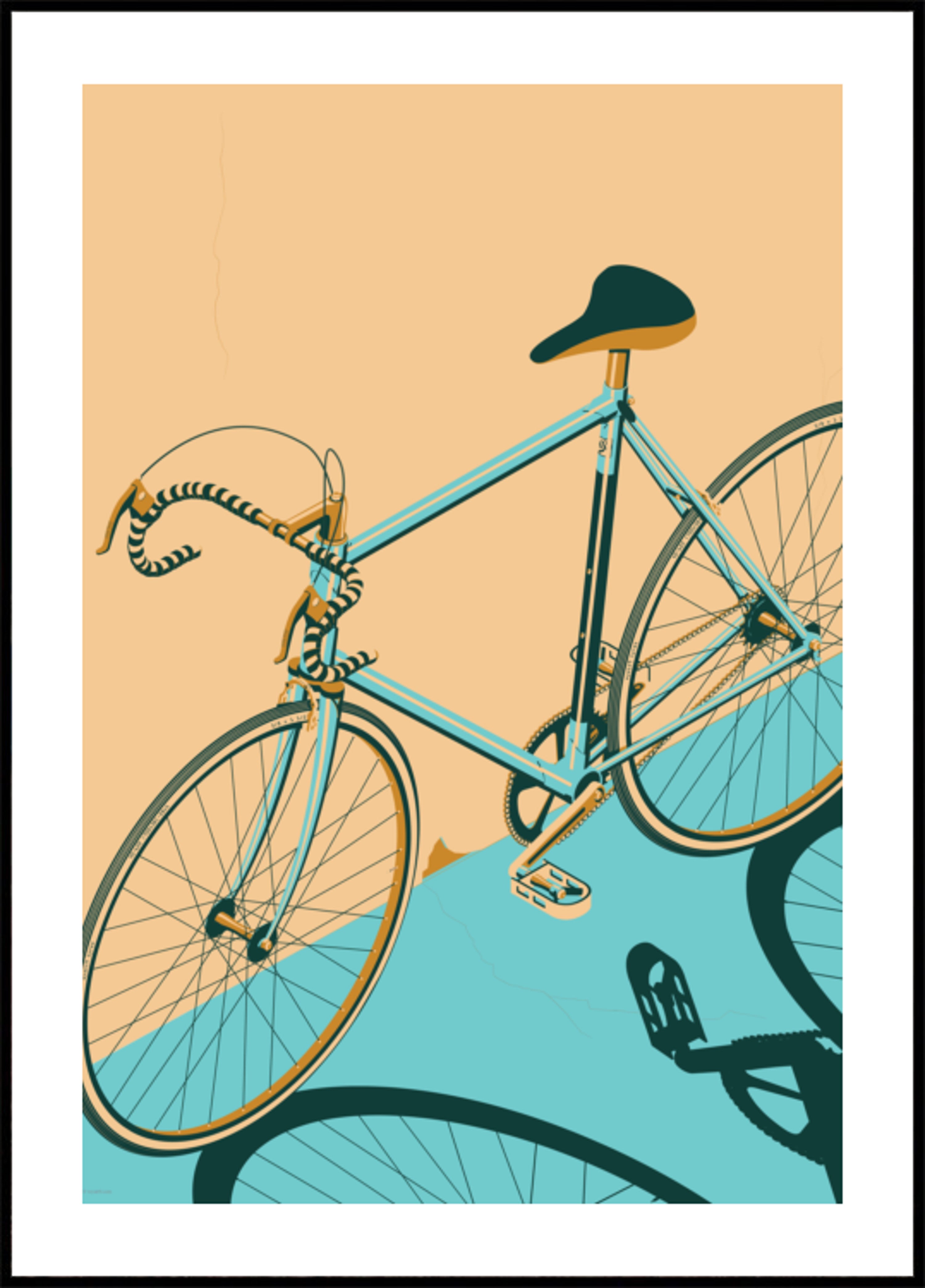 Retro racing bike