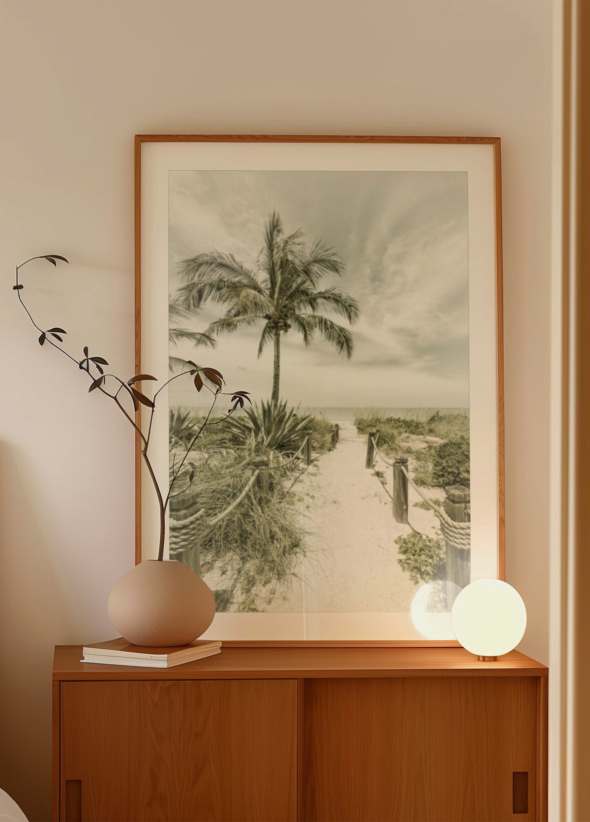 Tropical Beach Pathway