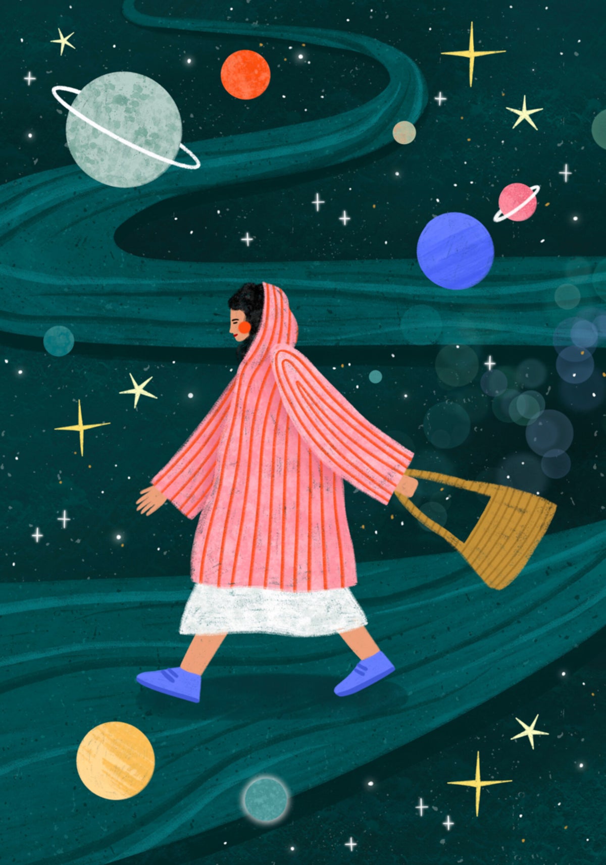 Dreamy Space Walk