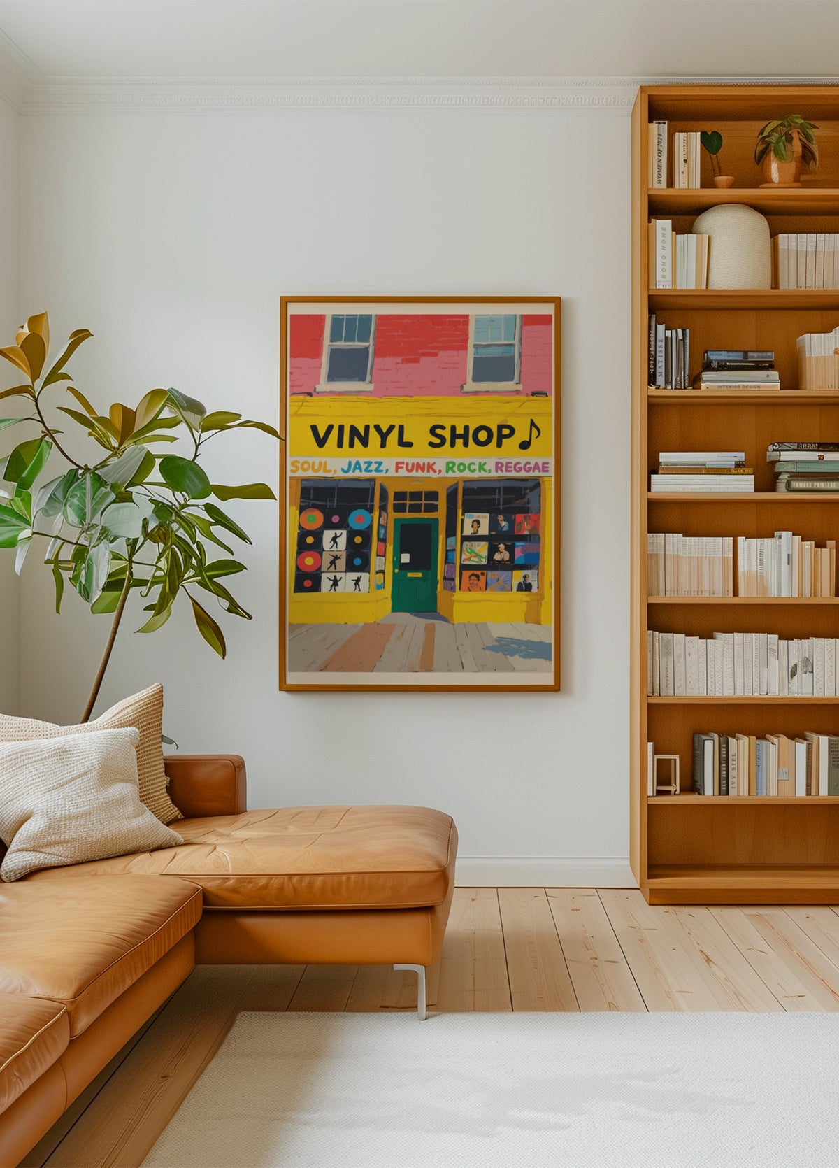 Colorful Vinyl Shop