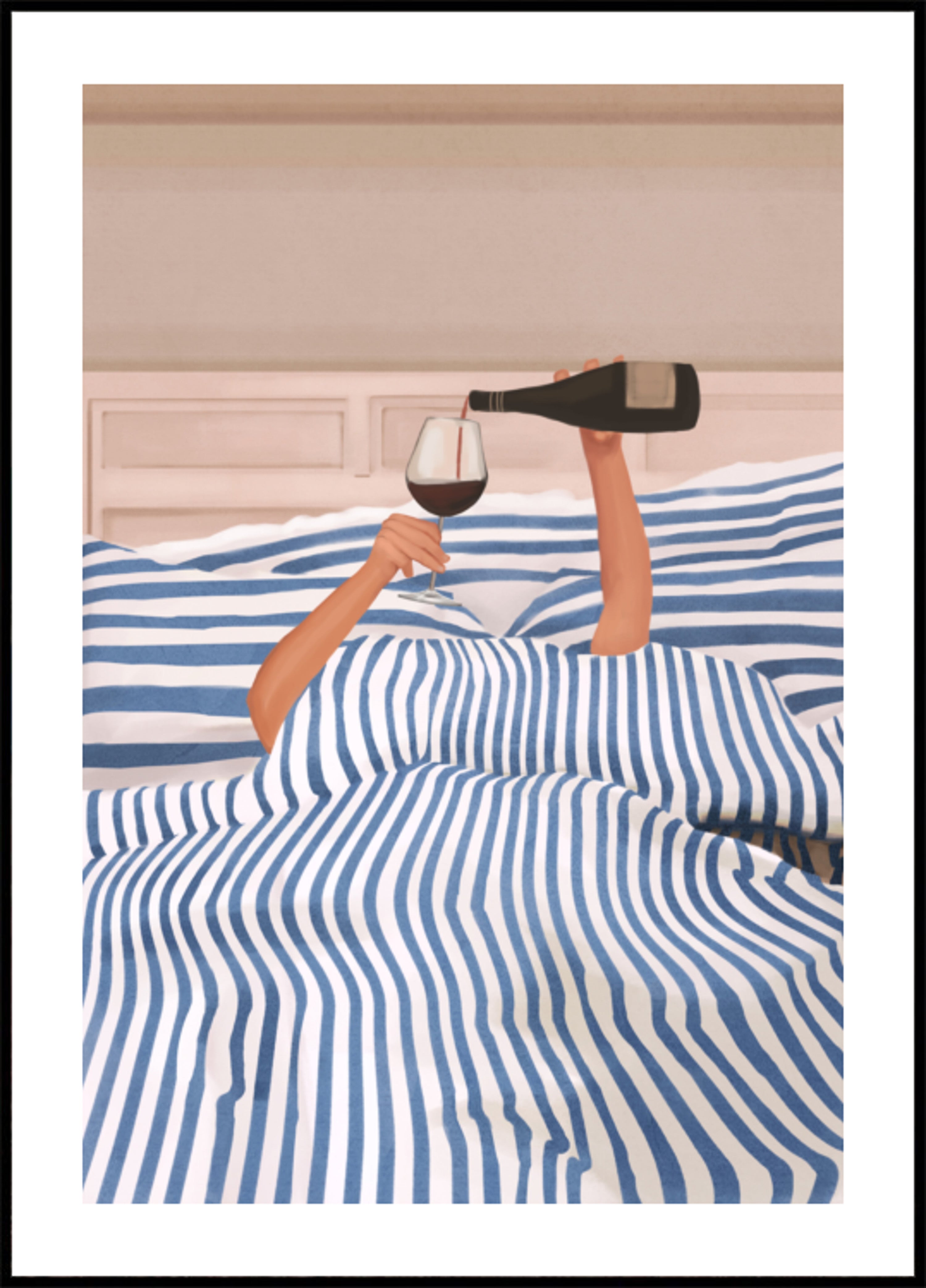Wine In Bed