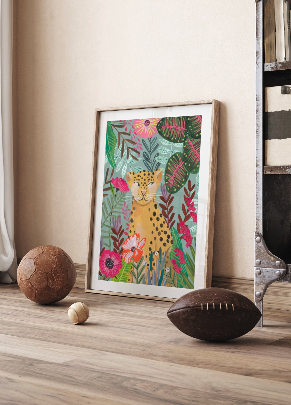 Leopard in the Jungle
