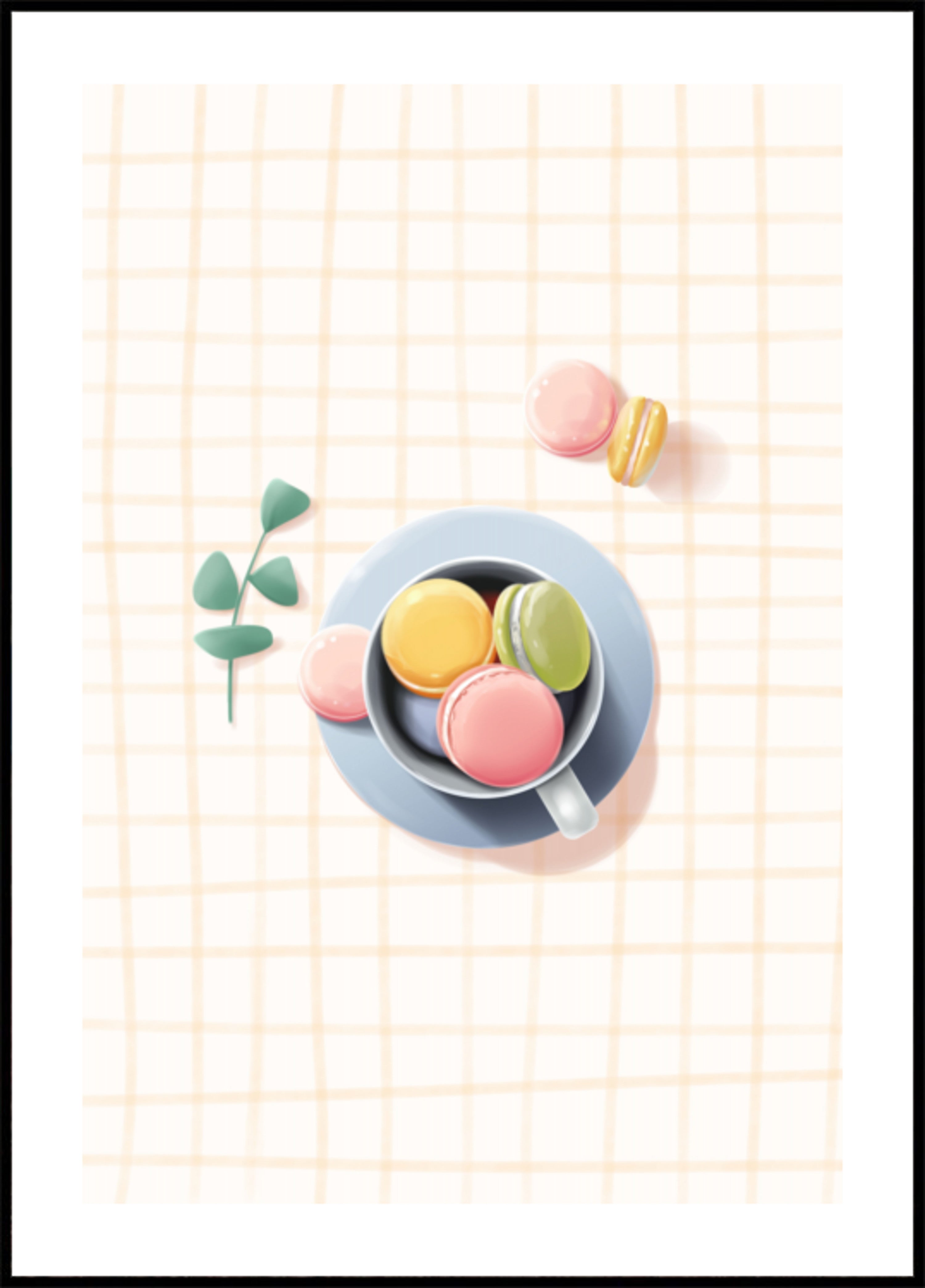 Sweet Pastel Macarons