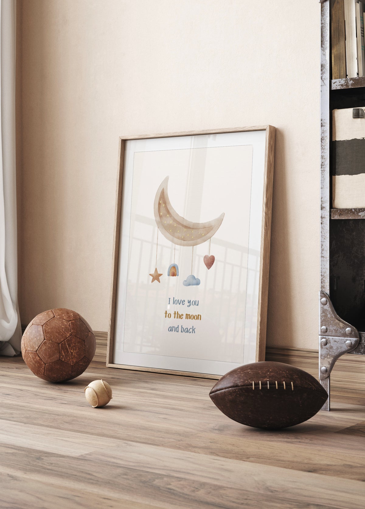 Dreamy Moon Love Quote