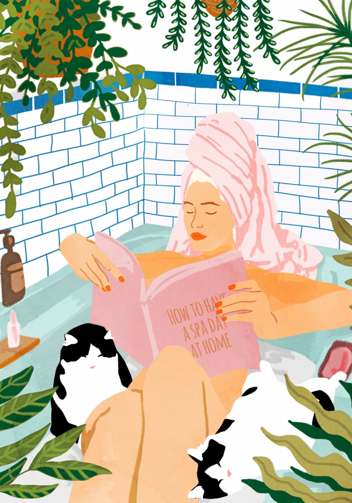 Spa Day With Cats
