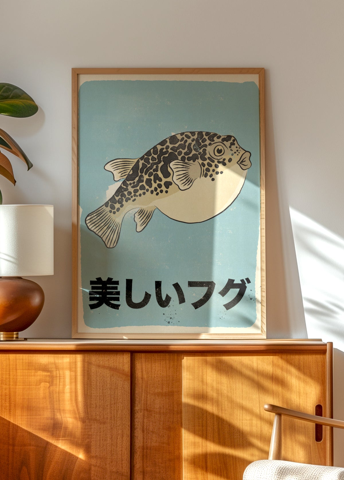 Beautiful Fugu Pufferfish