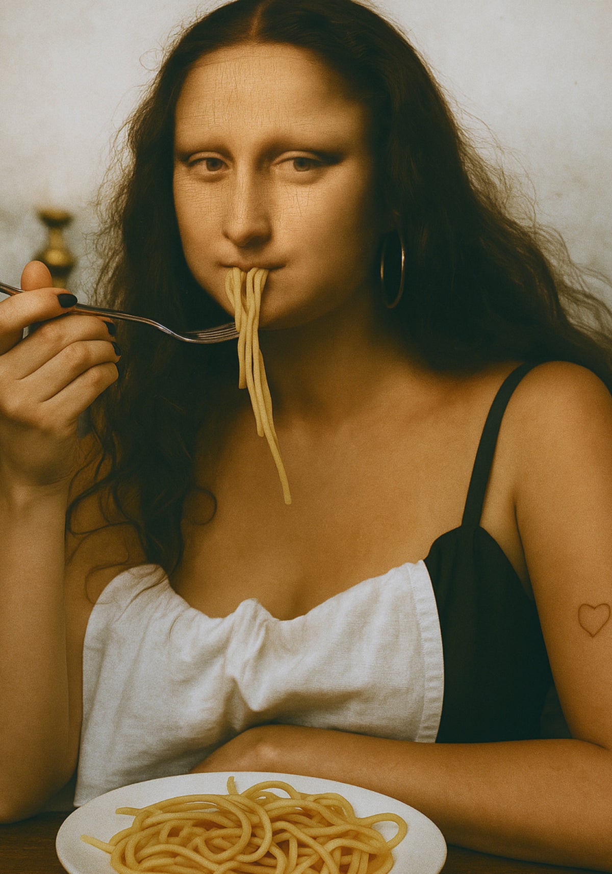 Parody of the Mona Lisa
