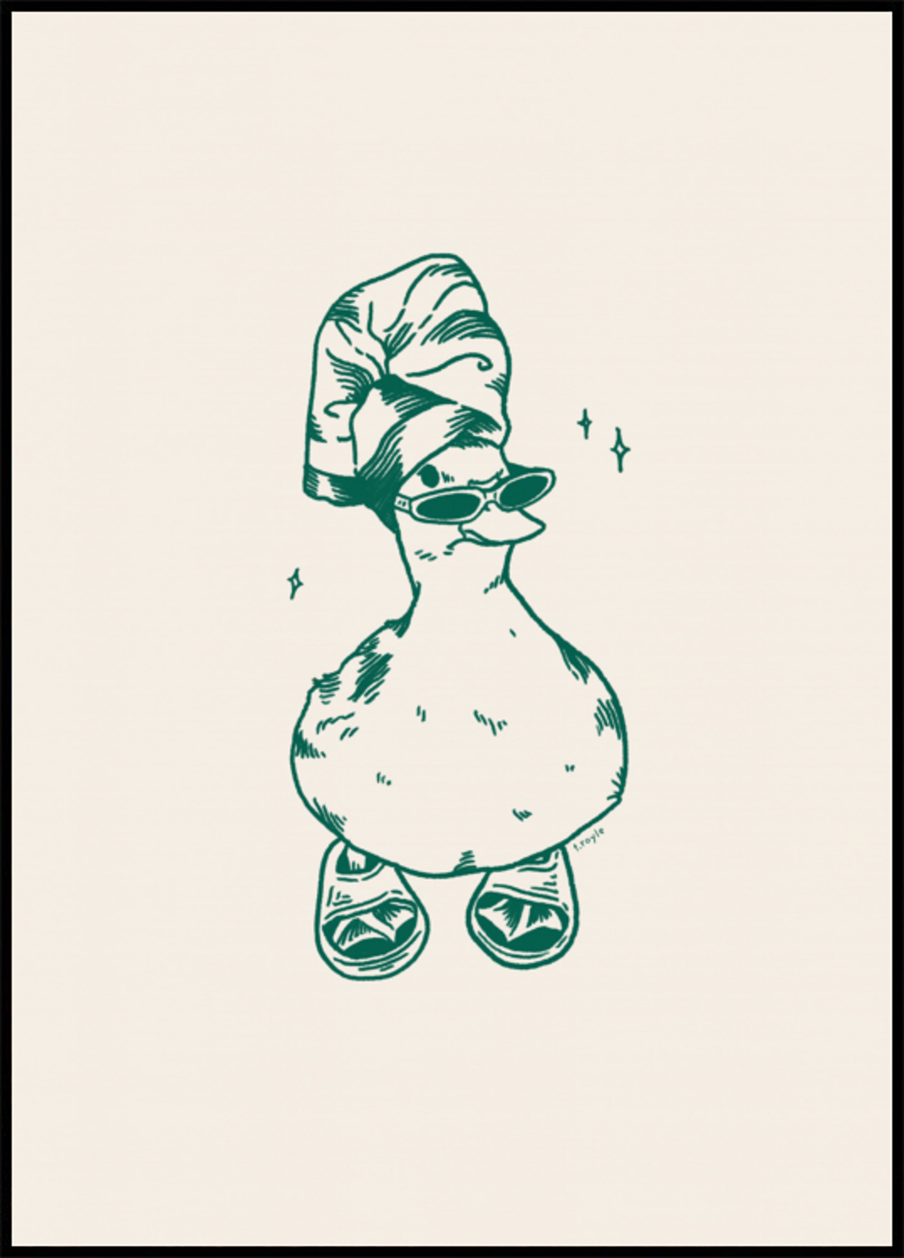 Cool Duck Spa Day - Posterbox