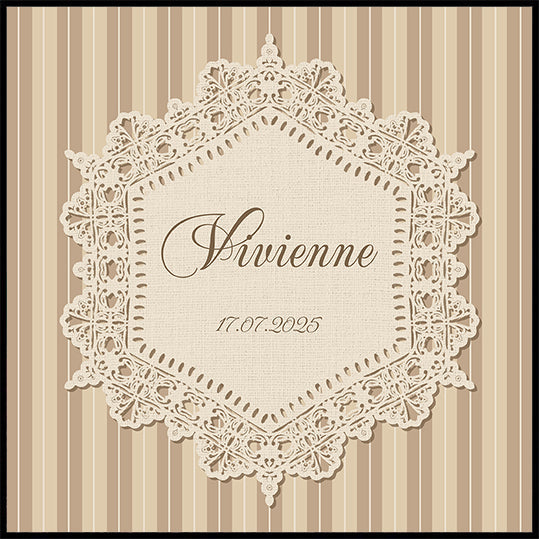 Lacy Name Personal Poster - Posterbox