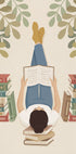 Lying On My Back Reading a Book (NEW) - Posterbox