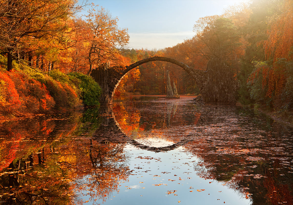 Autumn lake Plakat - Posterbox