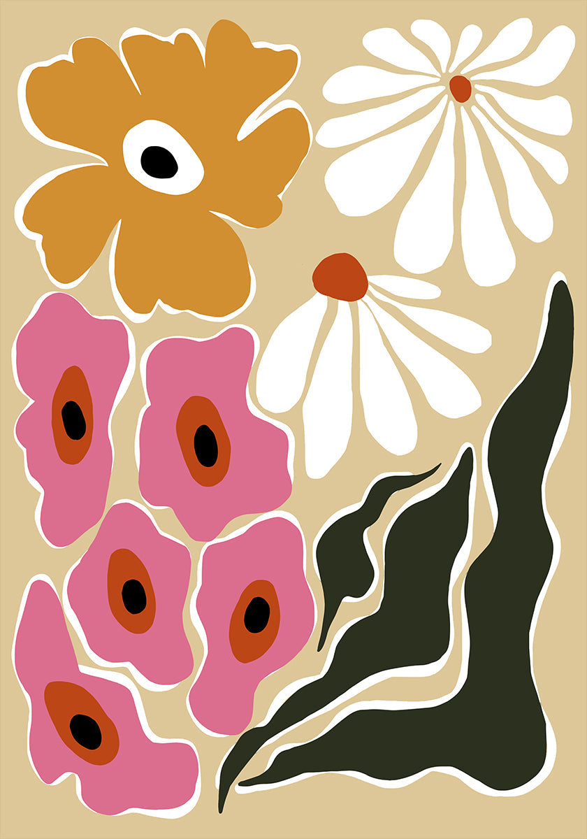 70's Retro garden (NEW) - Posterbox