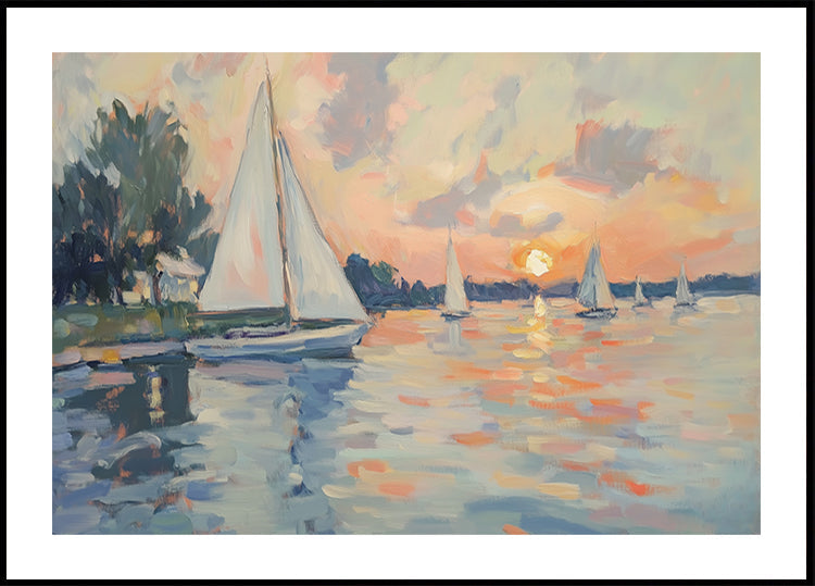 Sea Sailboats (NEW) - Posterbox