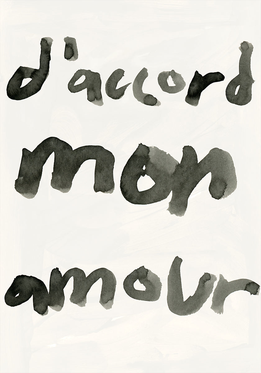 D'accord Mon Amour (NEW)