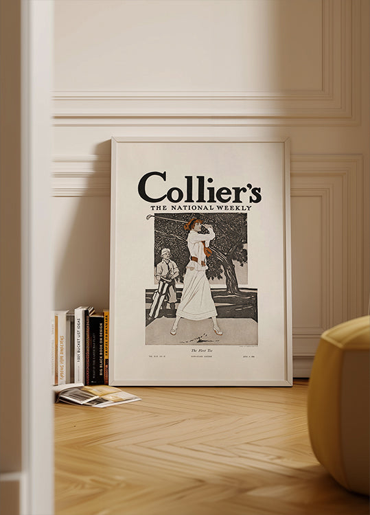 Collier's, the National Weekly, the First Tee (1912) Plakat - Posterbox