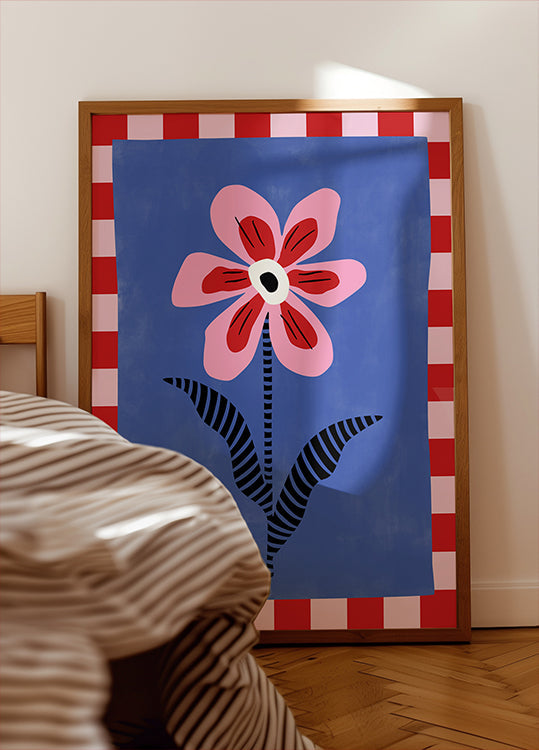 Bold Pink Flower (NEW) - Posterbox
