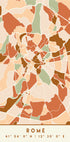 Black Maps Earth Tones 72 Plakat - Posterbox