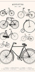 Bicyclettes Plakat - Posterbox