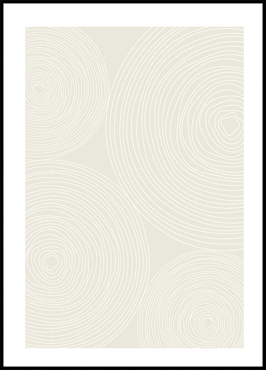 Smooth Pattern No. 1 Poster - Posterbox.dk