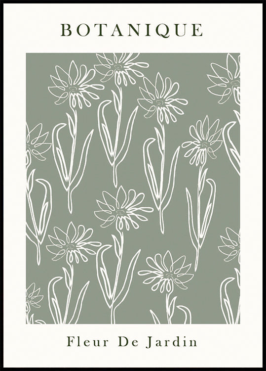 Fleur De Jardin No. 2 Poster - Posterbox.dk