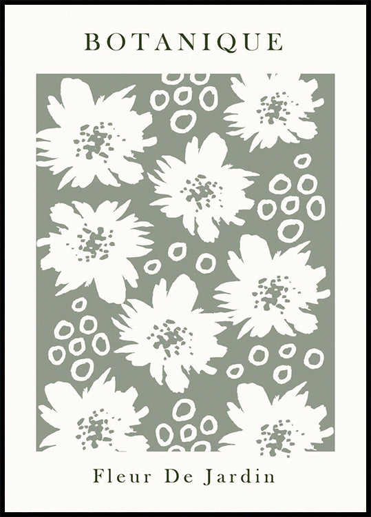 Fleur De Jardin No. 1 Poster - Posterbox.dk