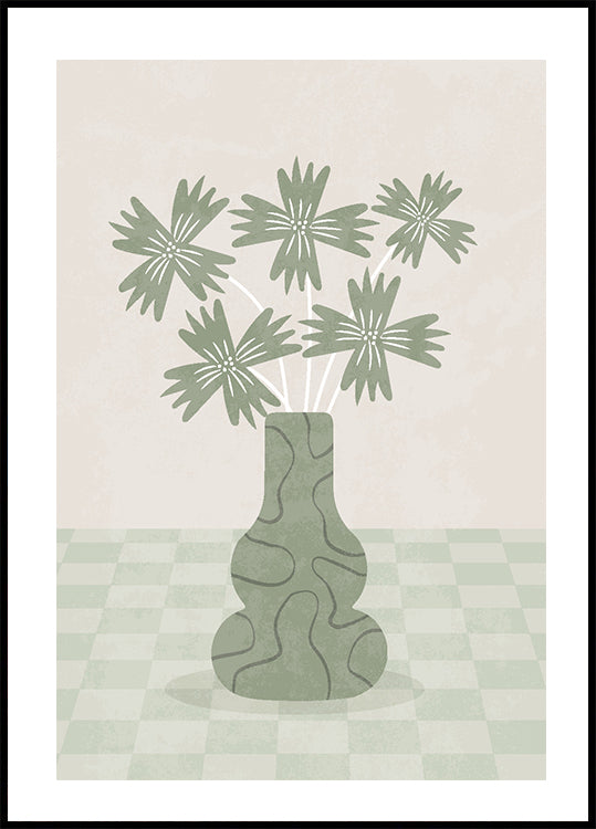The Green Vase Poster - Posterbox.dk