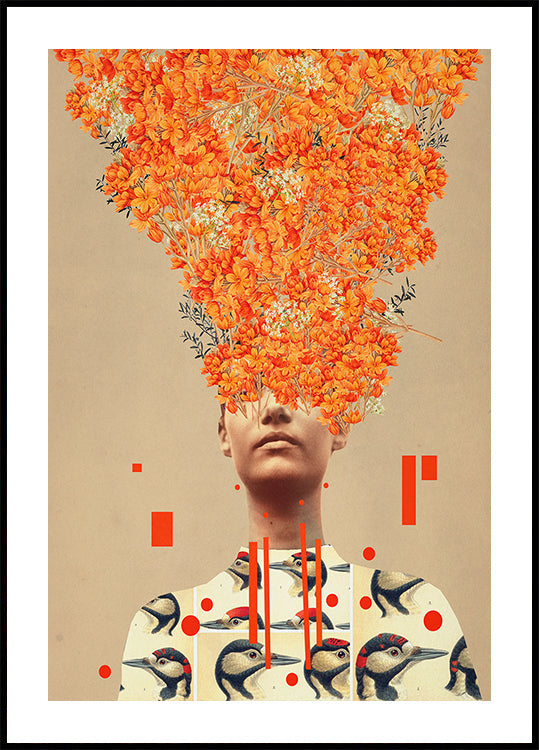 Bird Flight In Autumn Plakat - Posterbox