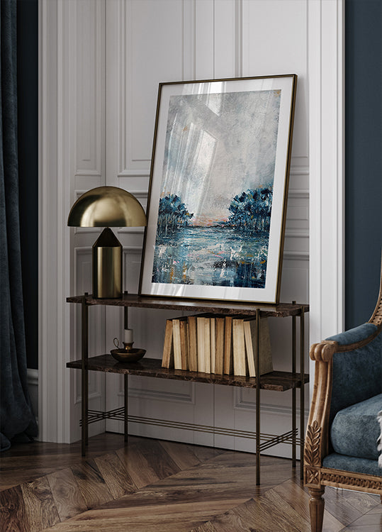 Winter Blue Plakat - Posterbox