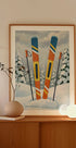 skiing Gear Plakat - Posterbox