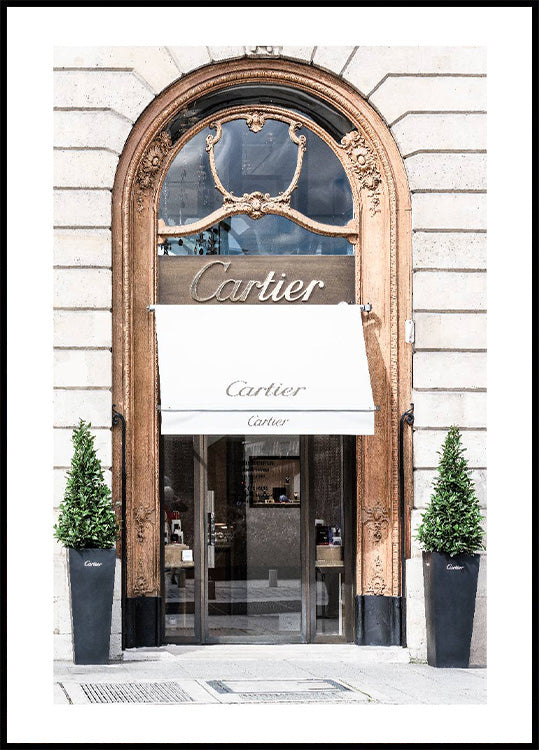Cartier Shop Poster - Posterbox.no