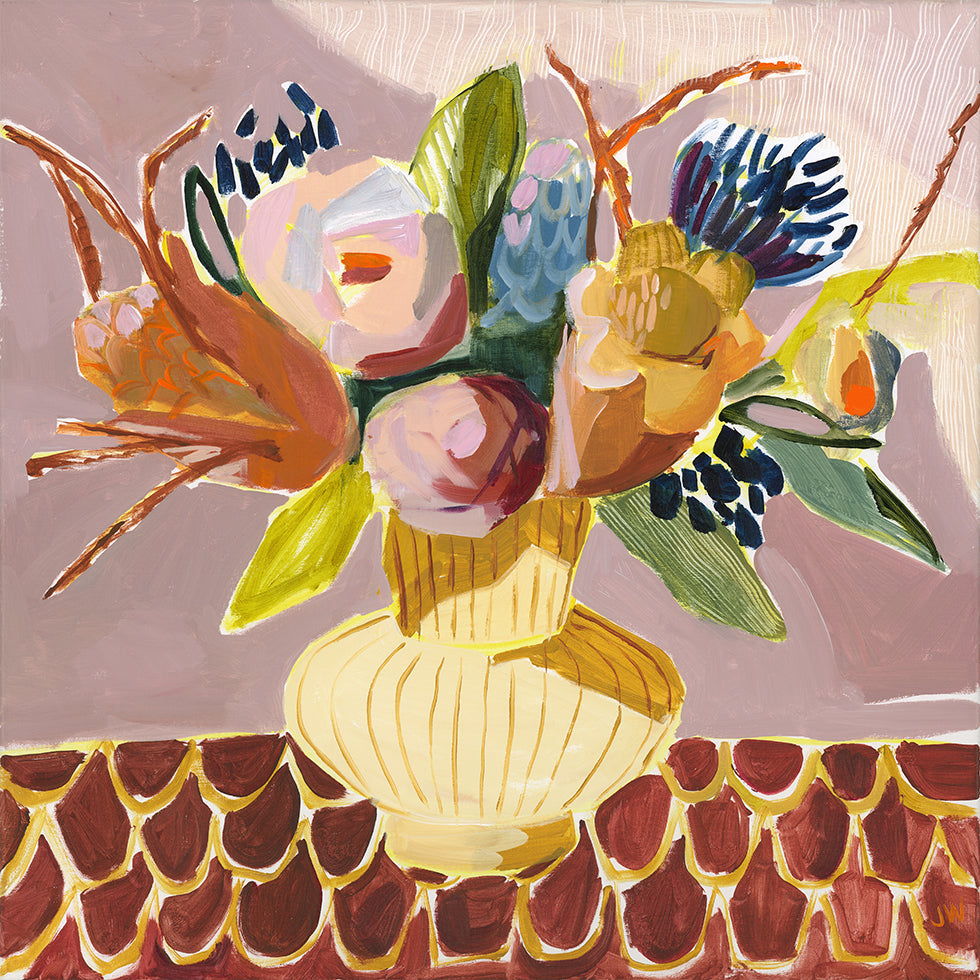 Mauve Bouquet (NEW) - Posterbox