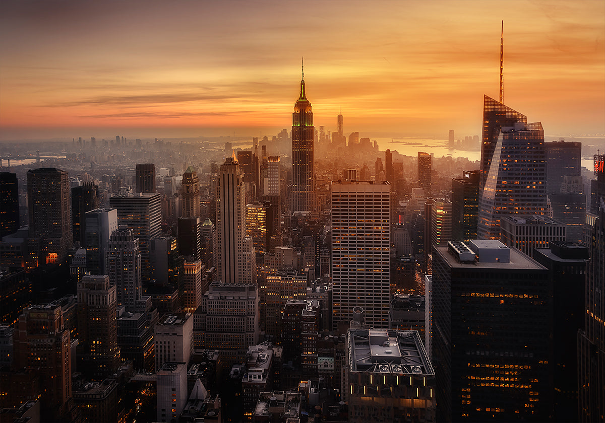 Manhattan & Light Plakat - Posterbox