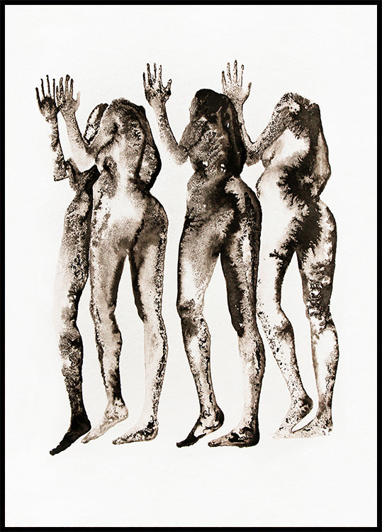 4 Figures (headless) - Posterbox