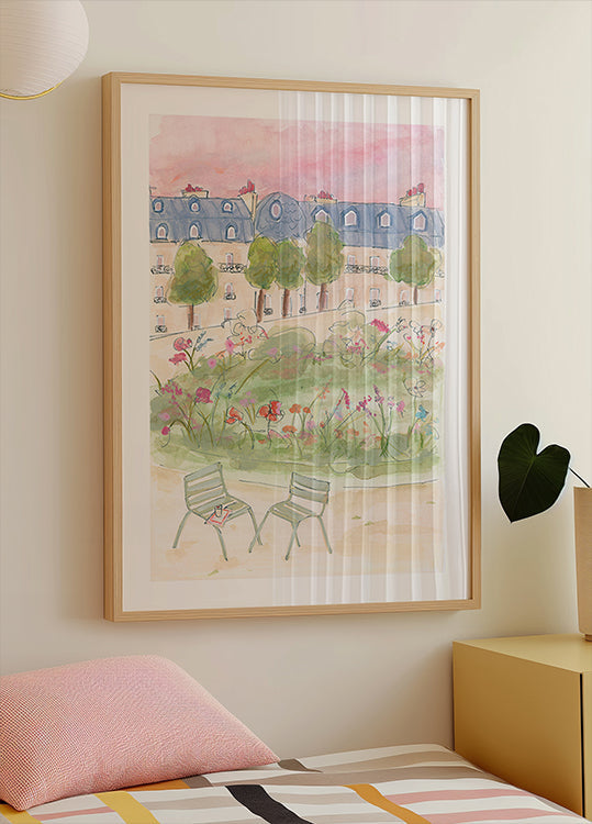 Parisian Garden - Posterbox