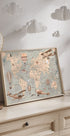 World Map Kids Room Poster - Posterbox.no