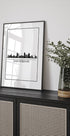 Amsterdam Skyline Plakat - Posterbox