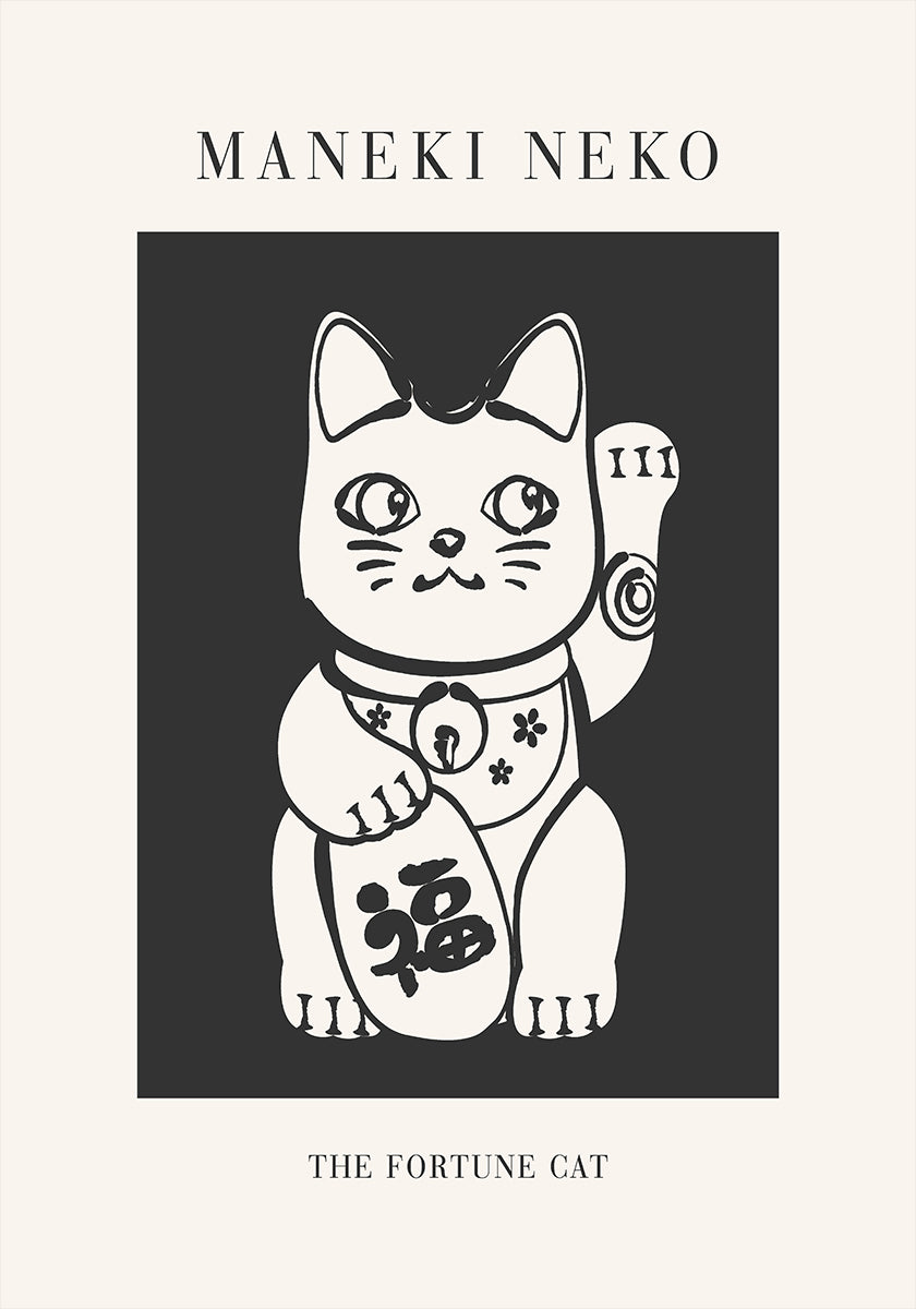 Manekineko Plakat - Posterbox