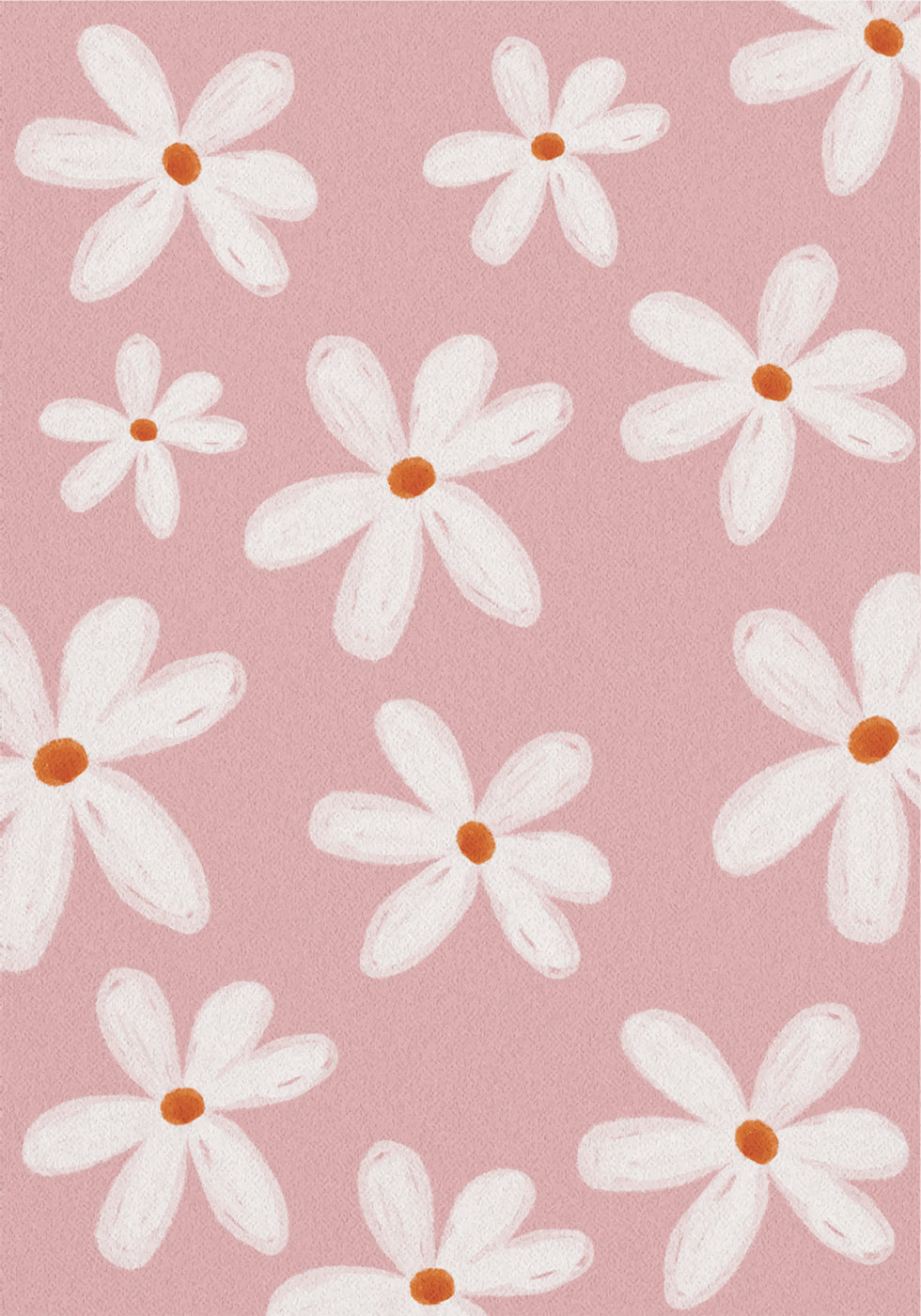 Little White Flowers Poster - Posterbox.dk