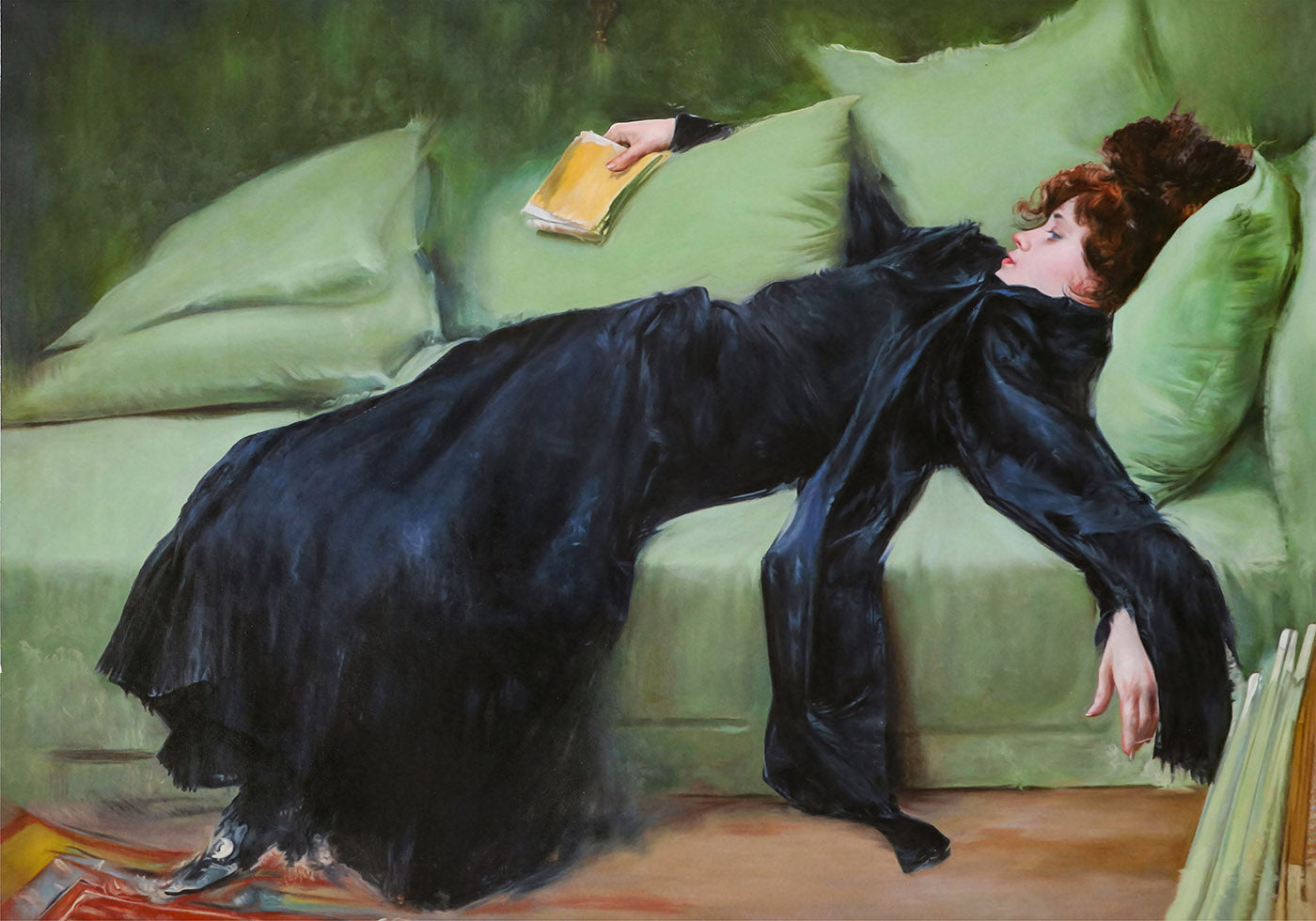 Decadent Young Woman, After the Dance Poster - Posterbox.dk