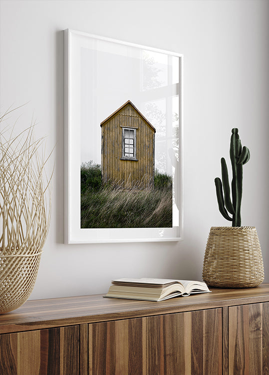 Beach hut Plakat - Posterbox