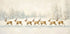 Winter Wonderland: Reindeer Procession Plakat - Posterbox