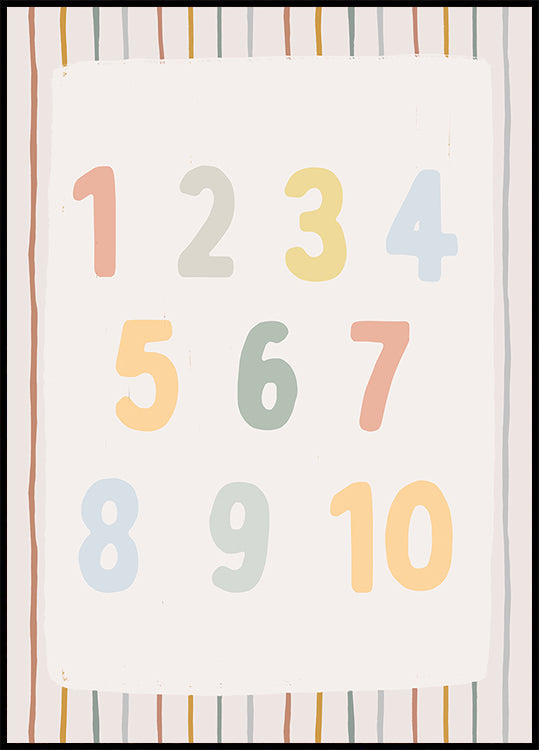 Numbers Ratio2x3 (NEW) - Posterbox
