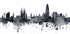 Barcelona Spain Skyline (NEW) - Posterbox