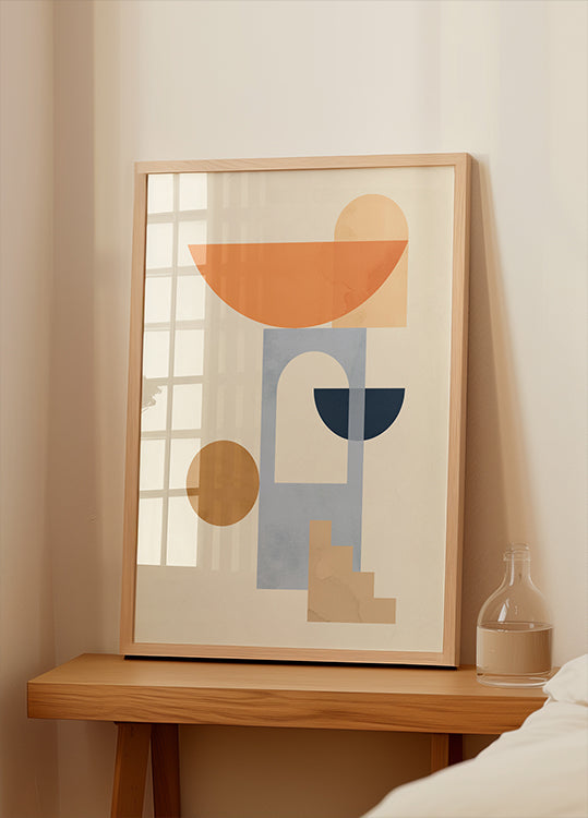 Geometric composition 7 Poster